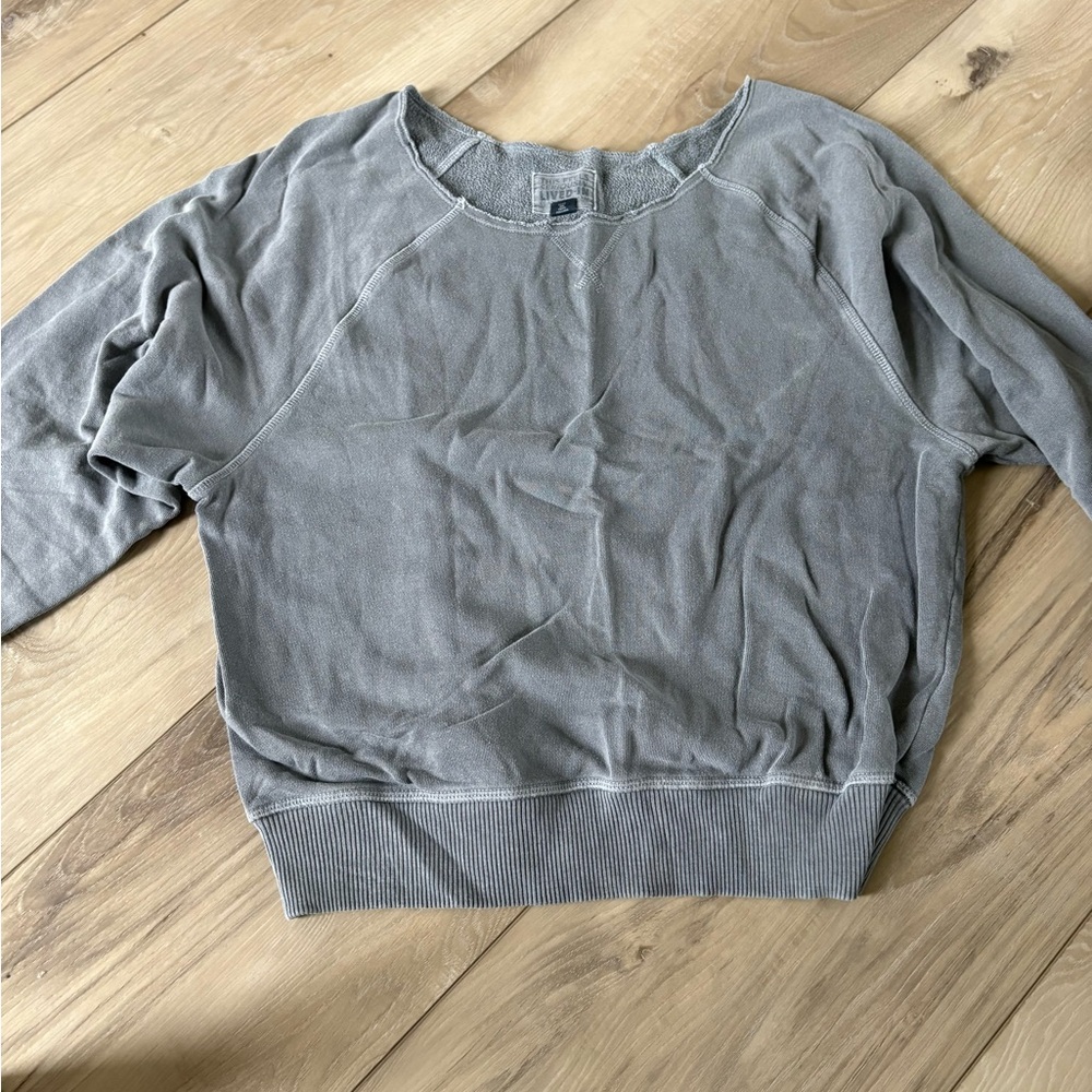 Gray Crewneck Sweatshirt